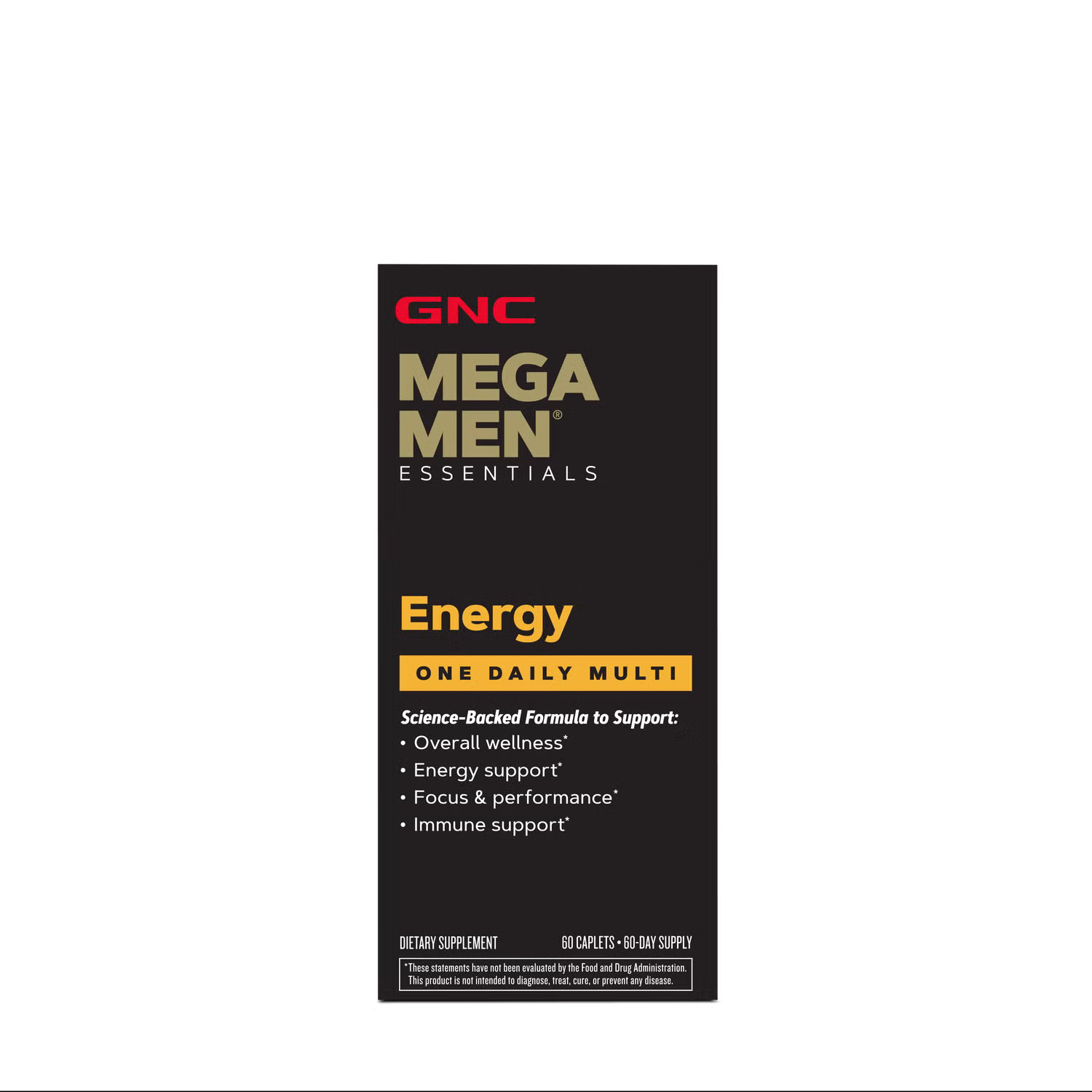 GNC Mega Men Essentials Energy
