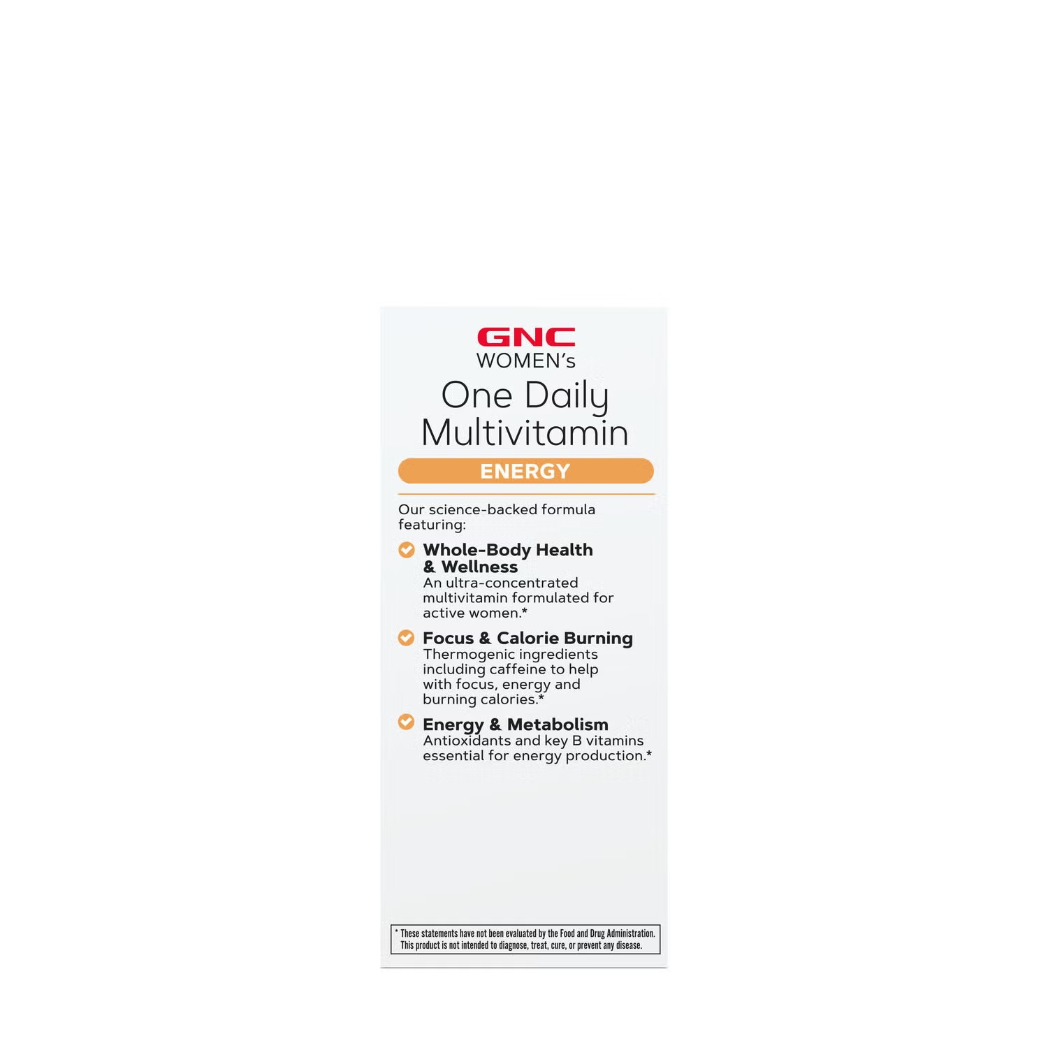 GNC Women's - One Daily Multivitamin Energy - Image 2