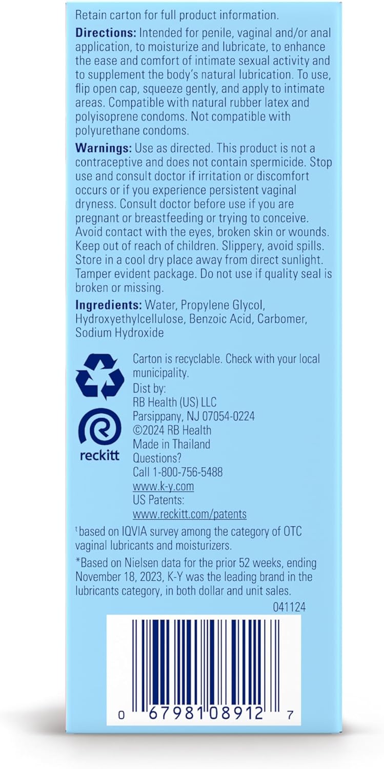 KY jelly (water based peronal lubricant) - Image 3