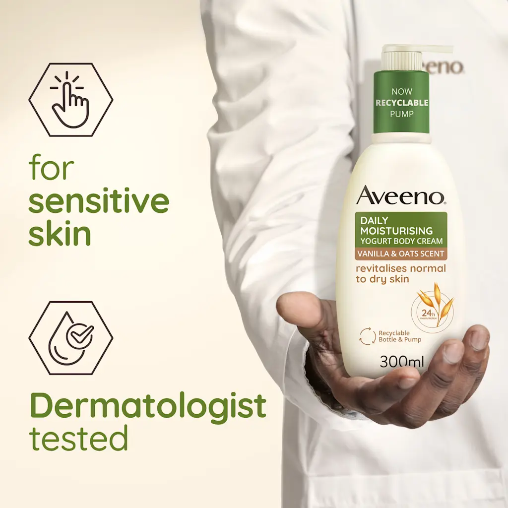 Aveeno (Daily moisturisng yogurt body cream) - Image 5